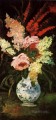 グラジオラスとライラックの花瓶 フィンセント・ファン・ゴッホ 印象派の花